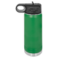 Polar Camel 12 oz Water Bottle - Green