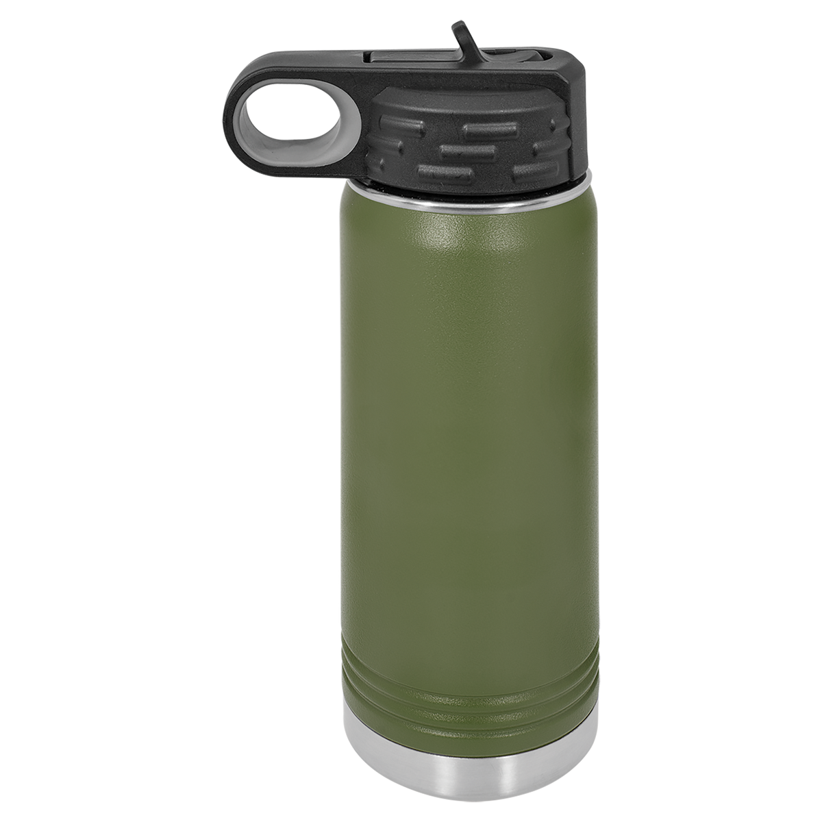 Polar Camel 12 oz Water Bottle - Olive Green
