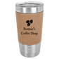 20 oz Leatherette Polar Camel Tumbler - Light Brown