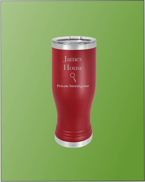 20 Oz. Polar Camel Pilsner - Maroon