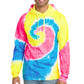 Port & Co ™  Tie-Dye Pullover Hooded Sweatshirt. PC146
