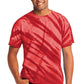 Port & Co ™  Tiger Stripe Tie-Dye Tee. PC148