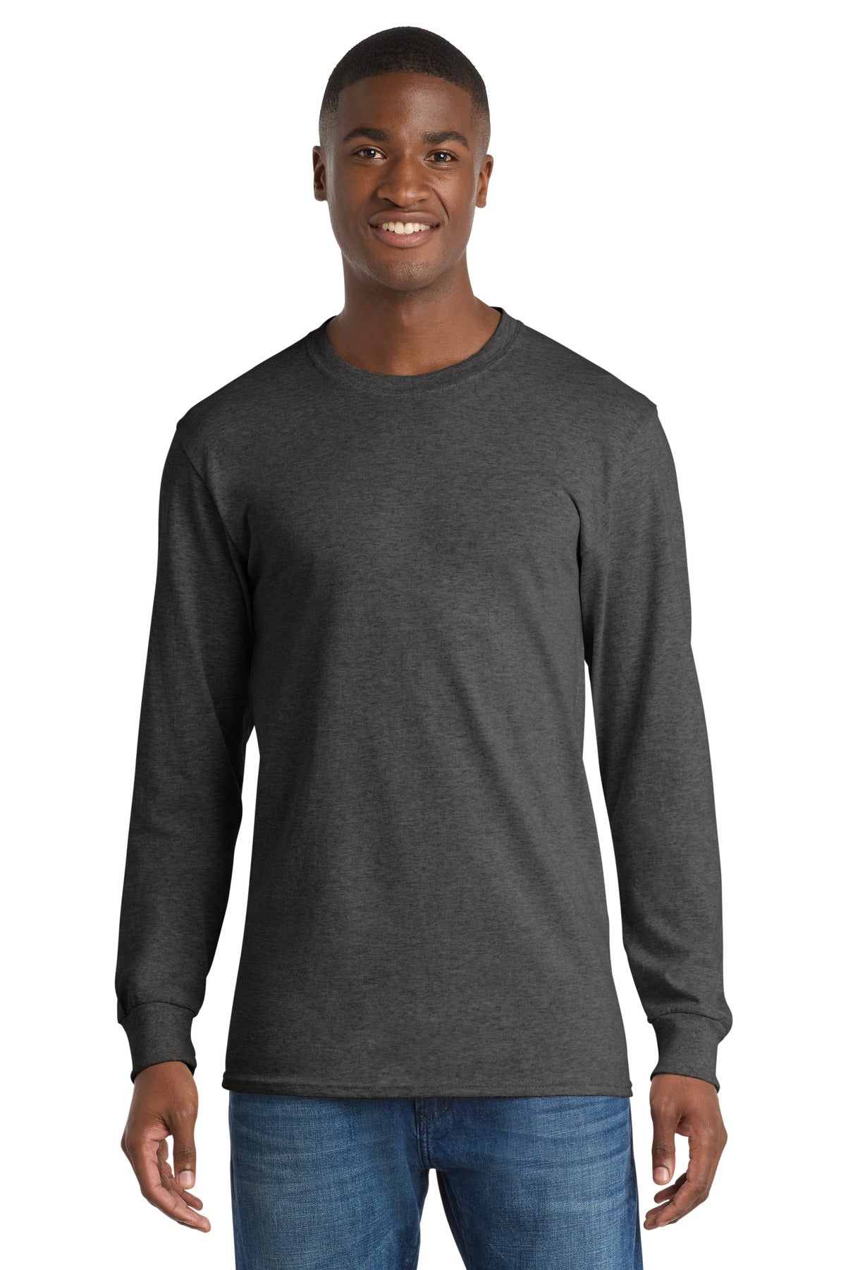 Port & Co ™  Long Sleeve Core Cotton Tee. PC54LS