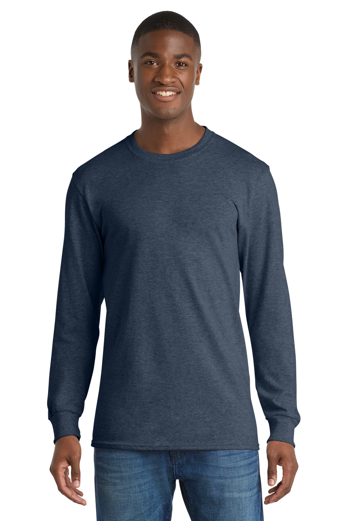 Port & Co ™  Long Sleeve Core Cotton Tee. PC54LS