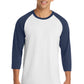 Port & Co ™  Core Blend 3/4-Sleeve Raglan Tee. PC55RS