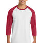 Port & Co ™  Core Blend 3/4-Sleeve Raglan Tee. PC55RS