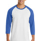 Port & Co ™  Core Blend 3/4-Sleeve Raglan Tee. PC55RS