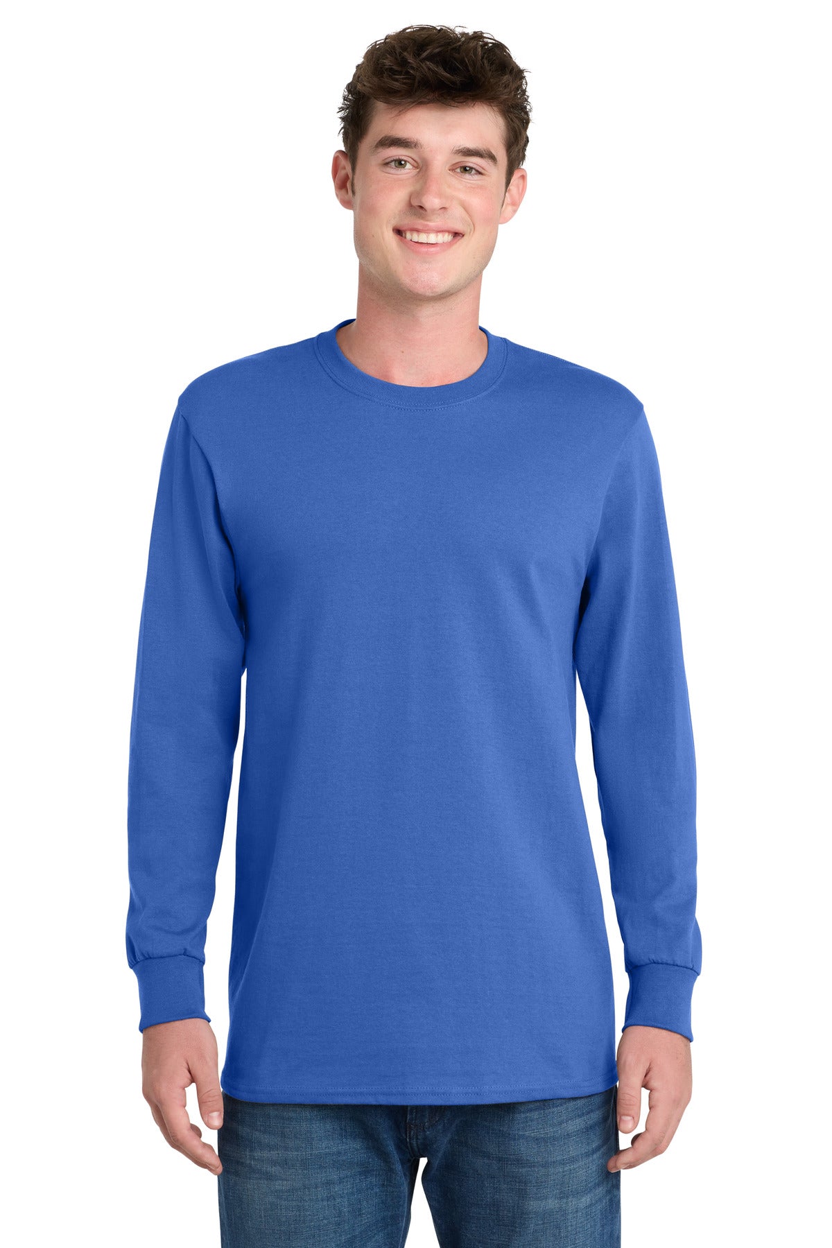 Port & Co ™  Tall Long Sleeve Essential Tee. PC61LST