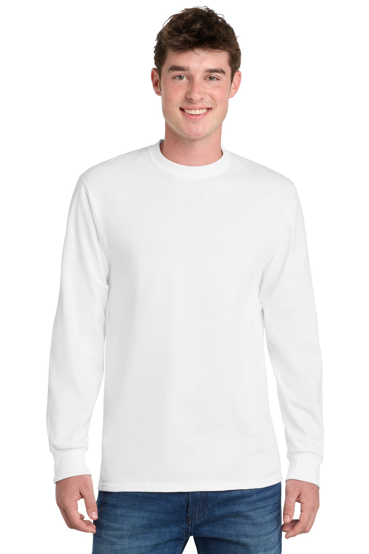 Port & Co ™  Tall Long Sleeve Essential Tee. PC61LST