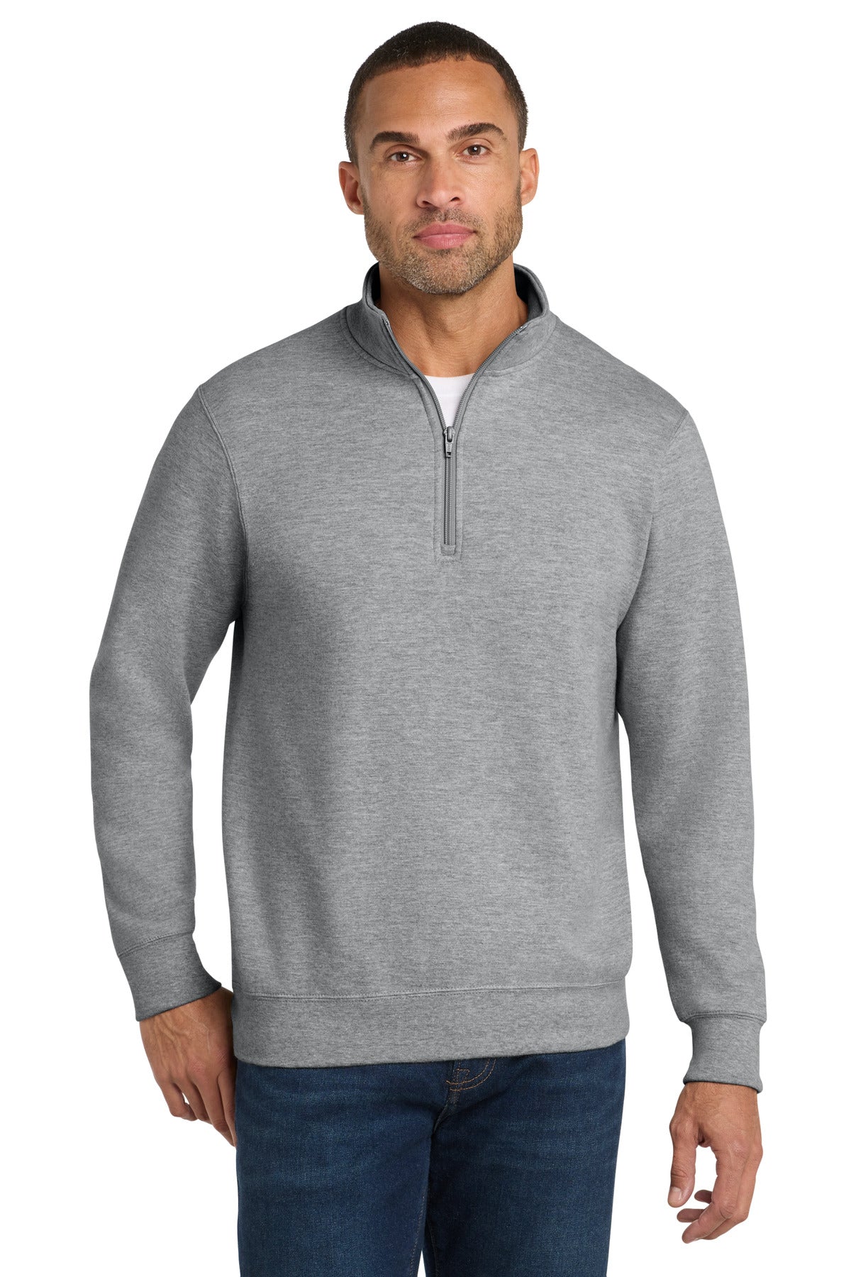 Port & Co ™  Fan Favorite Fleece 1/4-Zip Pullover Sweatshirt. PC850Q