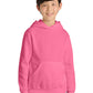 Port & Co  53;  Youth Core Fleece Pullover Hooded Sweatshirt.  PC90YH