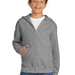 Port & Co ™  Youth Core Fleece Full-Zip Hooded Sweatshirt.  PC90YZH