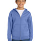 Port & Co ™  Youth Core Fleece Full-Zip Hooded Sweatshirt.  PC90YZH