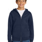 Port & Co ™  Youth Core Fleece Full-Zip Hooded Sweatshirt.  PC90YZH