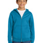 Port & Co ™  Youth Core Fleece Full-Zip Hooded Sweatshirt.  PC90YZH