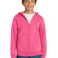 Port & Co ™  Youth Core Fleece Full-Zip Hooded Sweatshirt.  PC90YZH