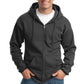Port & Co ™  Tall Essential Fleece Full-Zip Hooded Sweatshirt. PC90ZHT