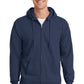 Port & Co ™  Essential Fleece Full-Zip Hooded Sweatshirt.  PC90ZH