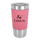 20 oz Leatherette Polar Camel Tumbler - Pink