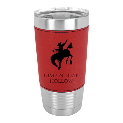 20 oz Leatherette Polar Camel Tumbler - Red