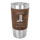 20 oz Leatherette Polar Camel Tumbler - Rustic