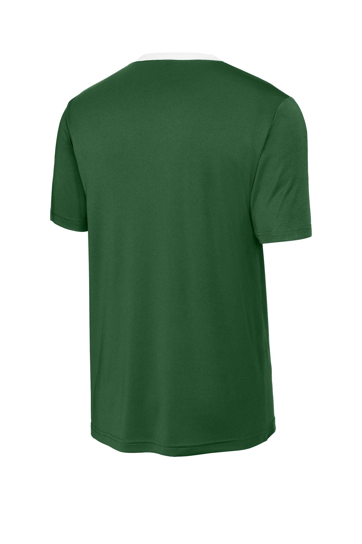 Sport-Tek Competitor United Crew ST100 - Forest Green/ White - Back (flat)