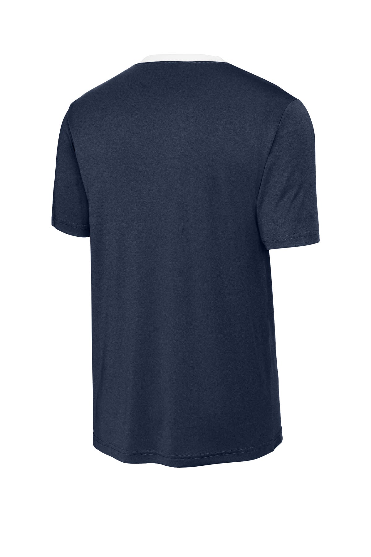 Sport-Tek Competitor United Crew ST100 - True Navy/ White - Back (flat)