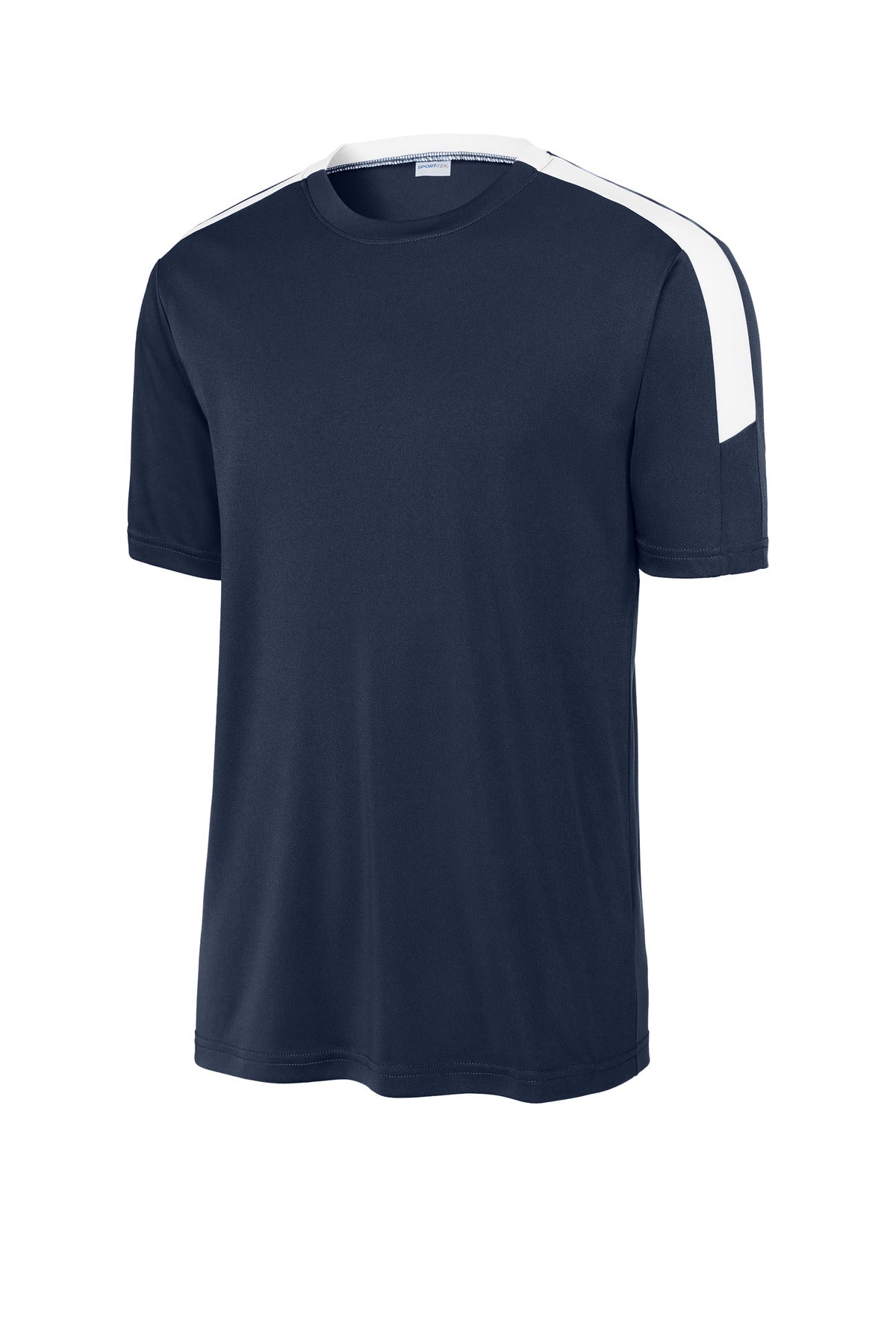 Sport-Tek Competitor United Crew ST100 - True Navy/ White - Front (flat)