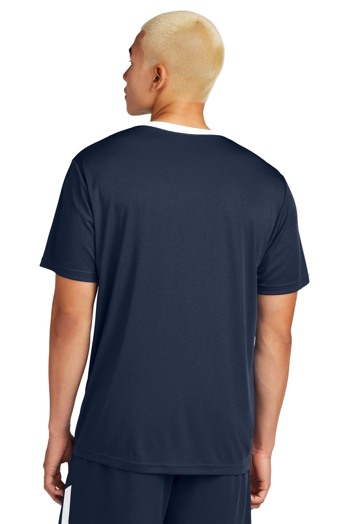Sport-Tek Competitor United Crew ST100 - True Navy/ White - Back