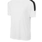 Sport-Tek Competitor United Crew ST100 - White/ Black - Front (flat)