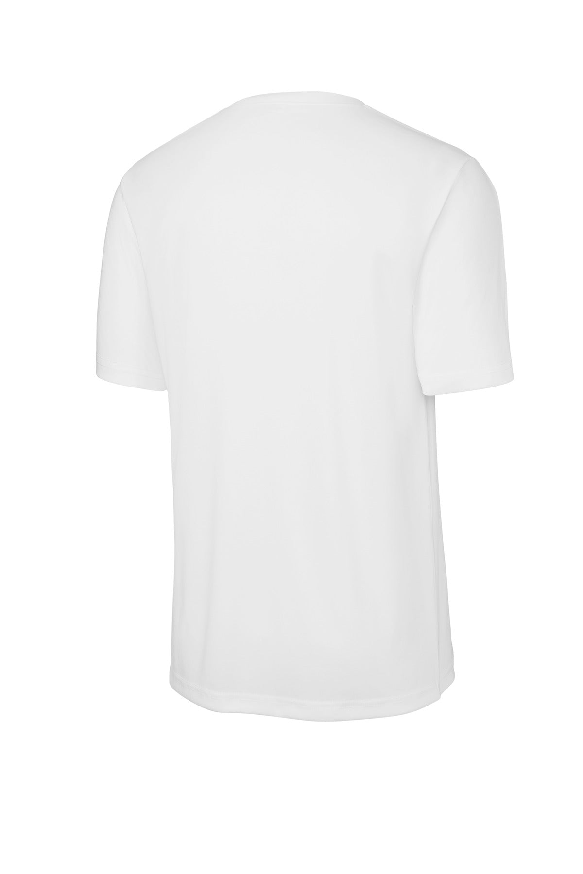 Sport-Tek Competitor United Crew ST100 - White/ White - Back (flat)