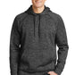 Sport-Tek ®  PosiCharge ®  Electric Heather Fleece Hooded Pullover. ST225