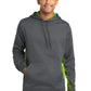Sport-Tek ®  Sport-Wick ®  CamoHex Fleece Colorblock Hooded Pullover. ST239