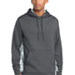 Sport-Tek ®  Sport-Wick ®  CamoHex Fleece Colorblock Hooded Pullover. ST239