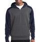 Sport-Tek ®   Tech Fleece Colorblock 1/4-Zip Hooded Sweatshirt. ST249