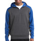 Sport-Tek ®   Tech Fleece Colorblock 1/4-Zip Hooded Sweatshirt. ST249