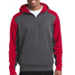 Sport-Tek ®   Tech Fleece Colorblock 1/4-Zip Hooded Sweatshirt. ST249