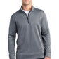 Sport-Tek  ®  PosiCharge  ®  Sport-Wick  ®  Heather Fleece 1/4-Zip Pullover. ST263