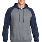 Sport-Tek ®  Raglan Colorblock Pullover Hooded Sweatshirt. ST267