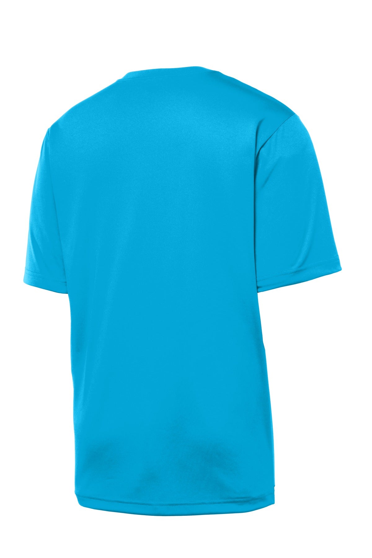 Sport-Tek PosiCharge Tough Tee ST320 - Atomic Blue - Back (flat)