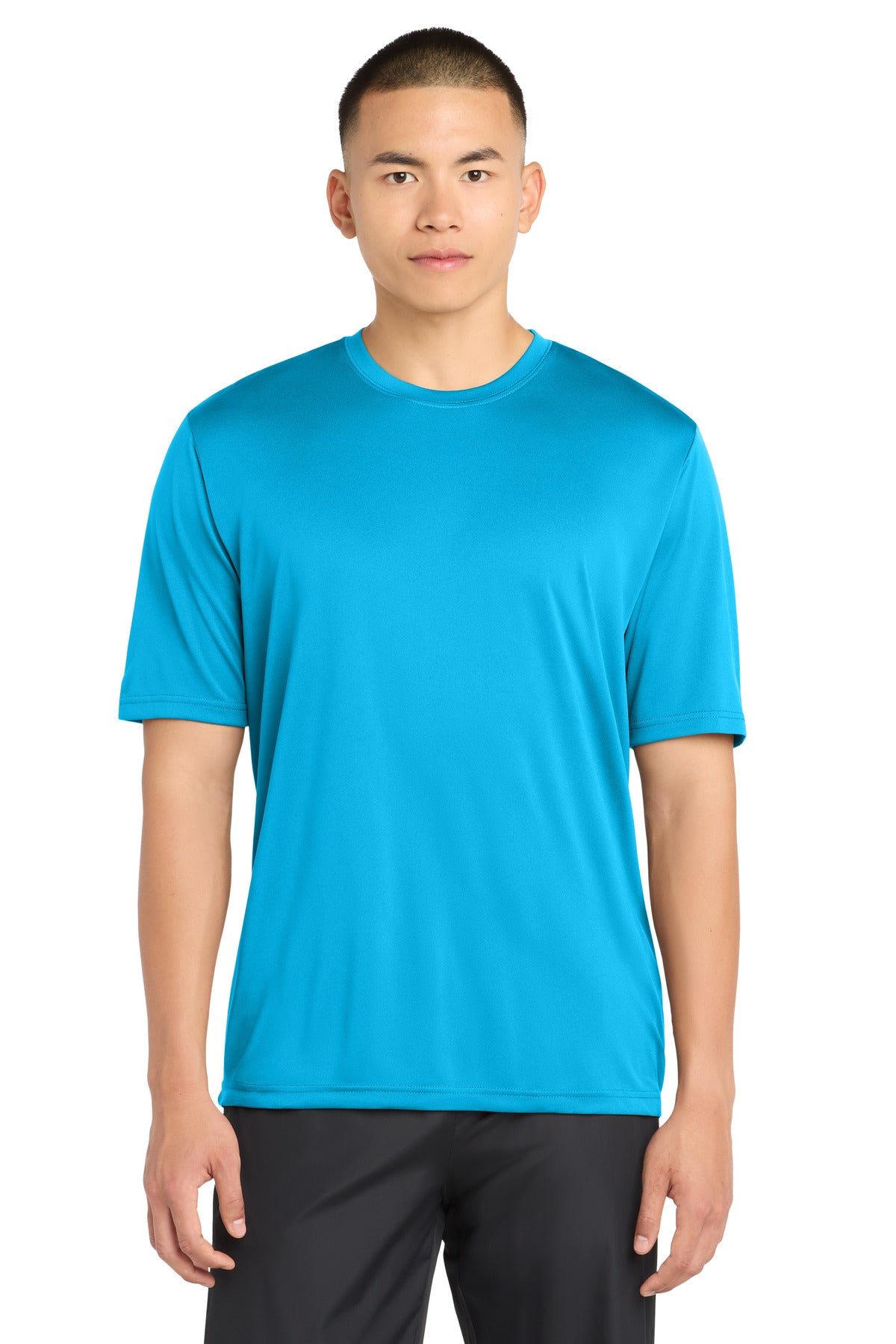 Sport-Tek PosiCharge Tough Tee ST320 - Atomic Blue - Front