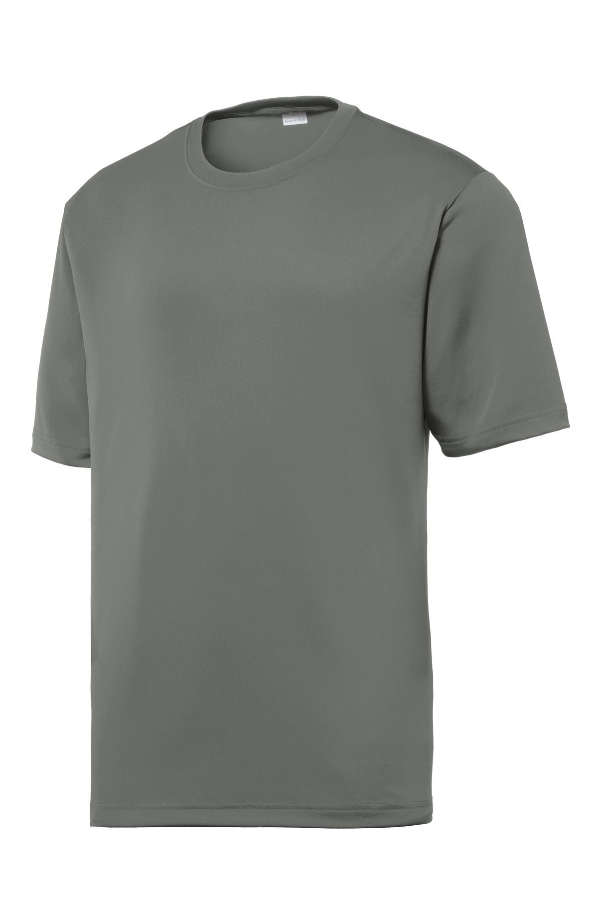 Sport-Tek PosiCharge Tough Tee ST320 - Dark Smoke Grey - Front (flat)