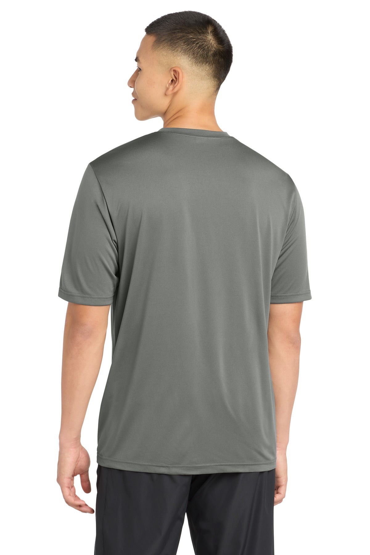 Sport-Tek PosiCharge Tough Tee ST320 - Dark Smoke Grey - Back