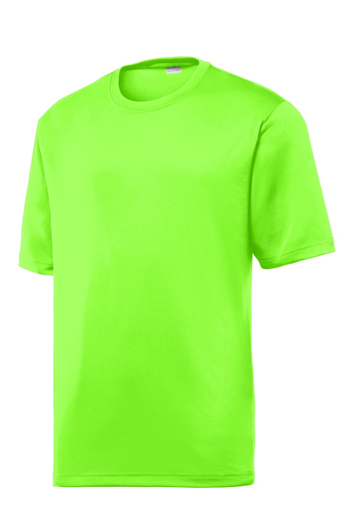 Sport-Tek PosiCharge Tough Tee ST320 - Neon Green - Front (flat)
