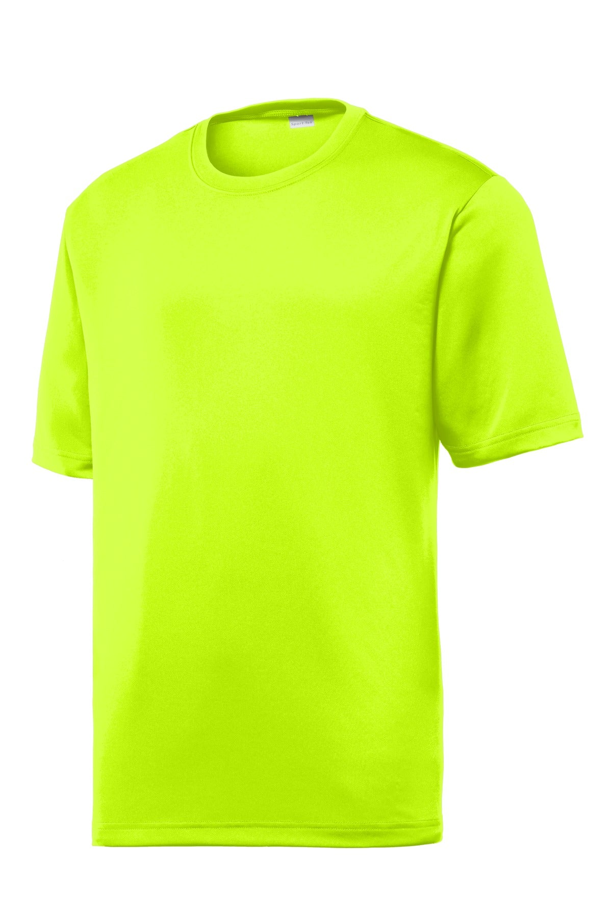 Sport-Tek PosiCharge Tough Tee ST320 - Neon Yellow - Front (flat)