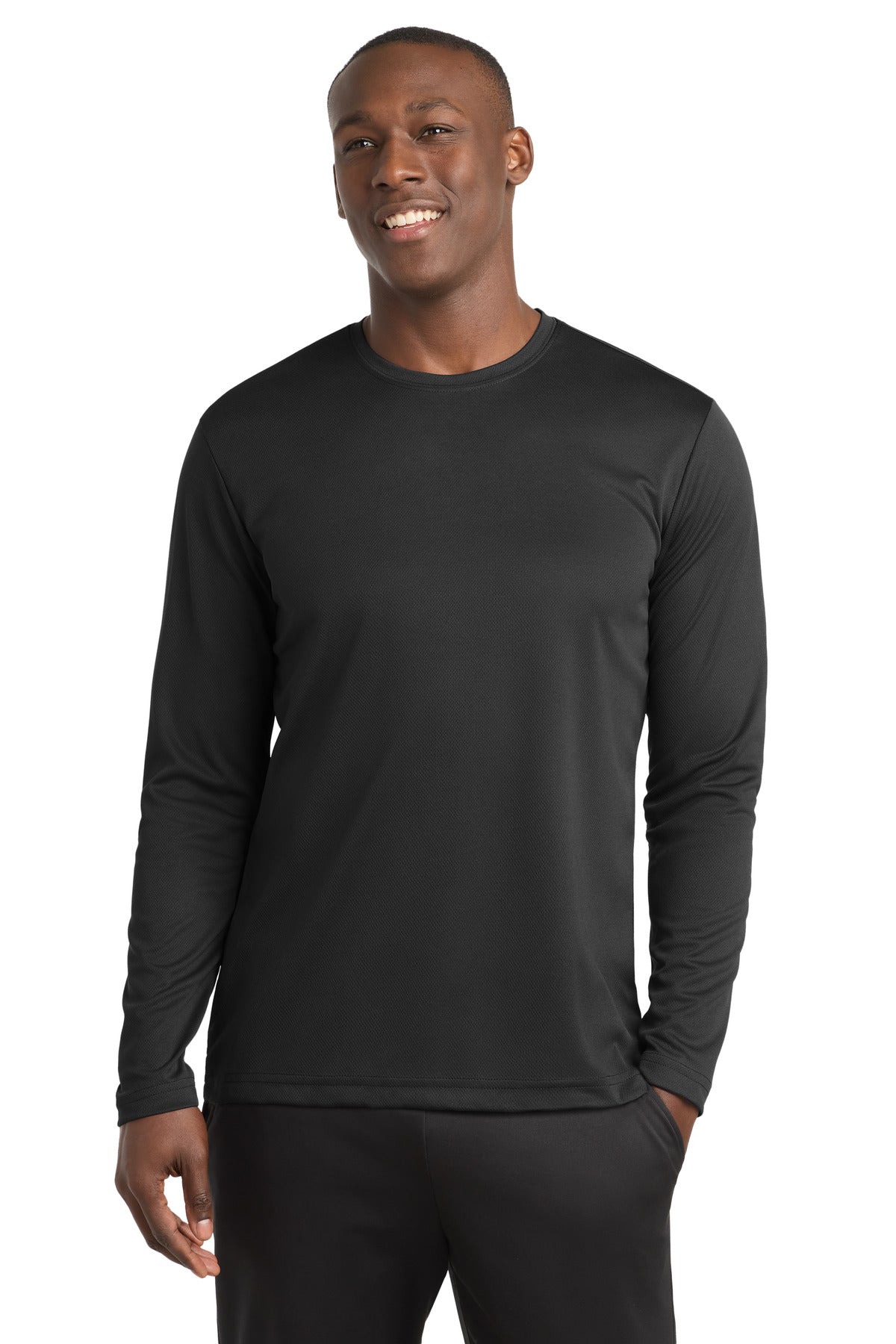 Sport-Tek ®  PosiCharge ®  RacerMesh ®  Long Sleeve Tee. ST340LS