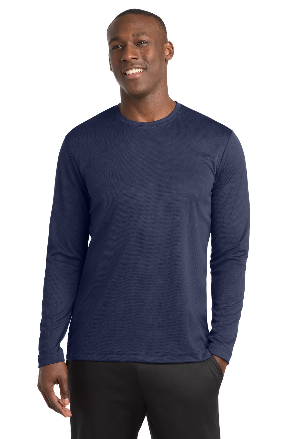 Sport-Tek ®  PosiCharge ®  RacerMesh ®  Long Sleeve Tee. ST340LS