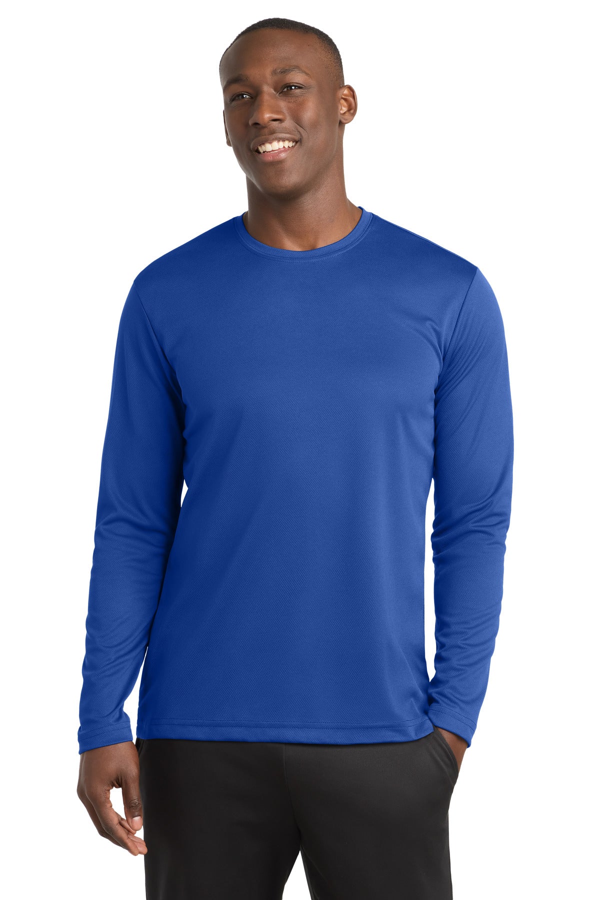 Sport-Tek ®  PosiCharge ®  RacerMesh ®  Long Sleeve Tee. ST340LS