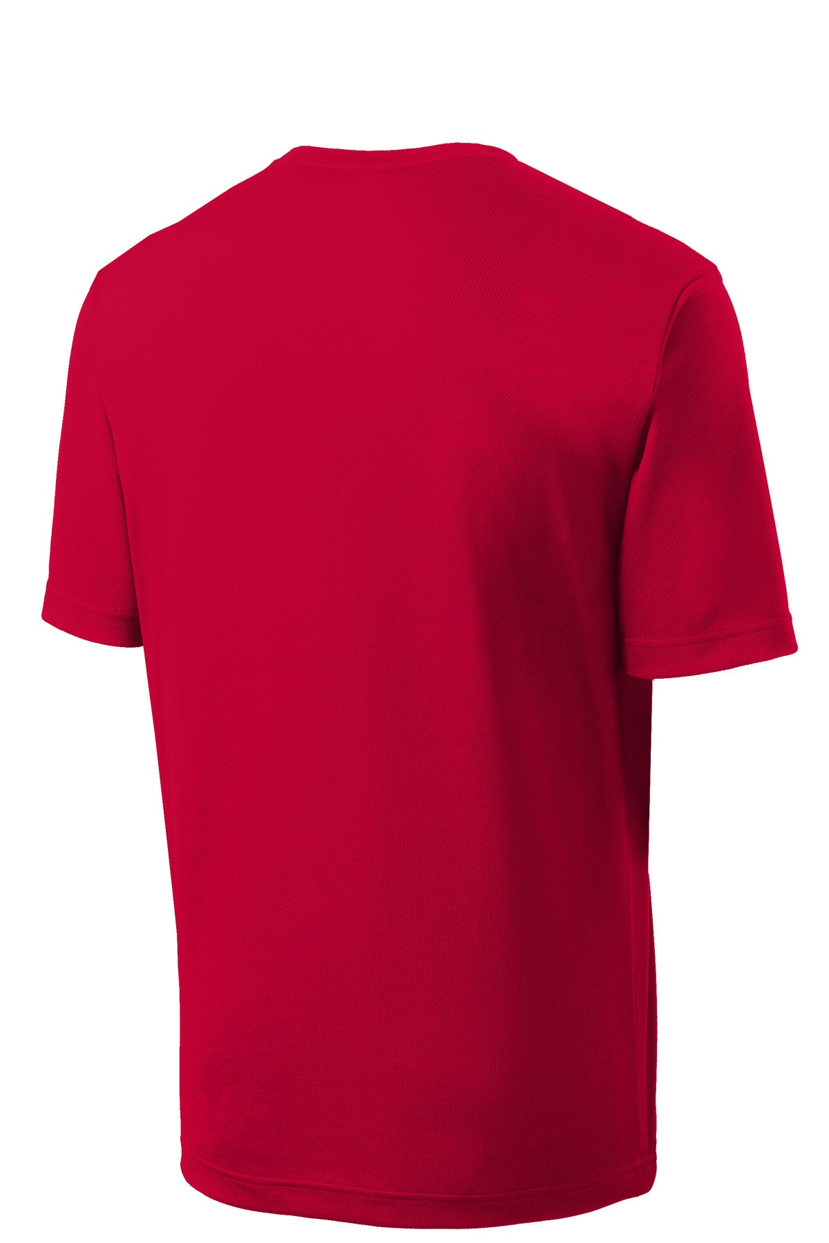 Sport-Tek PosiCharge RacerMesh Tee ST340 - Deep Red - Back (flat)