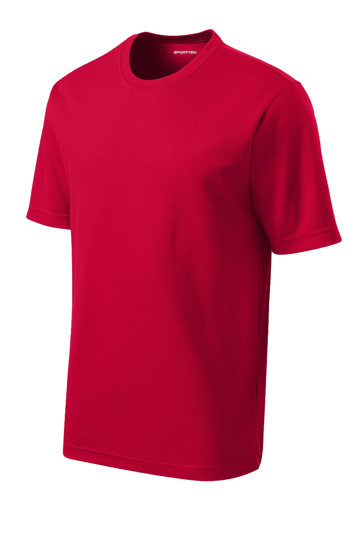 Sport-Tek PosiCharge RacerMesh Tee ST340 - Deep Red - Front (flat)